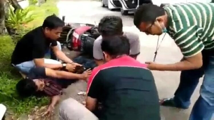 Polsek Nanggalo meringkus dua pria yang kedapatan tengah transaksi narkoba. (IST)