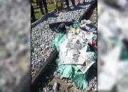 Terlindas Kereta Api di Lubukbuaya Padang, Seorang Petugas Kebersihan Tewas di Tempat