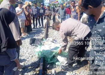 Kapolsek Kototangah: Korban Terlindas Kereta Api di Lubukbuaya Bekerja di DLH Padang