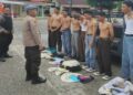 Diduga Tawuran, Polsek Koto Tangah Tangkap 8 Siswa SMKN 5 Padang