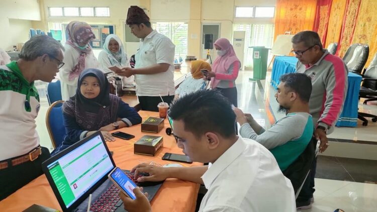 Lebih 1000 KTP Digital Telah Diaktivasi Disdukcapil Padang 1 Aktivasi KTP digital di Padang.