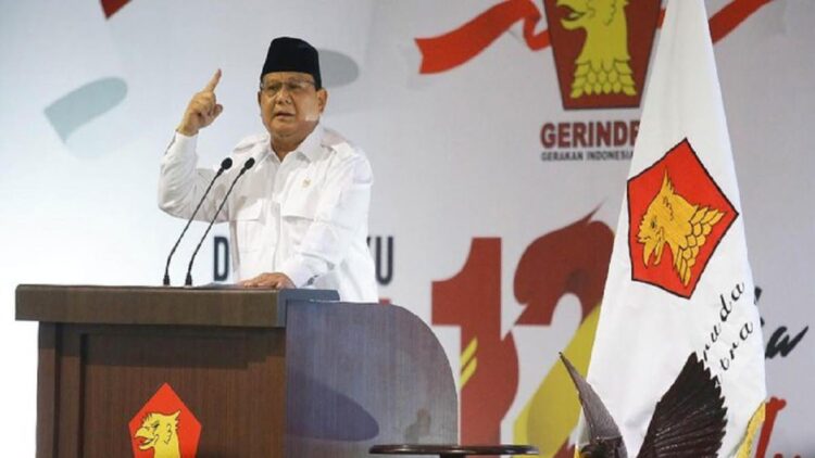 Ketum Partai Gerindra Prabowo Subianto. (net)