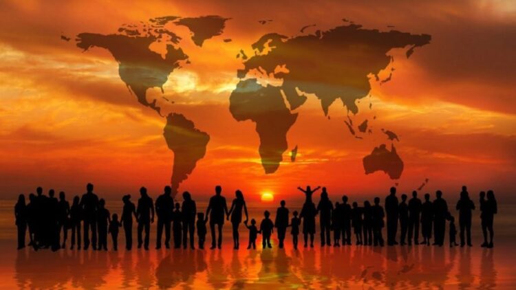 ilustrasi populasi dunia