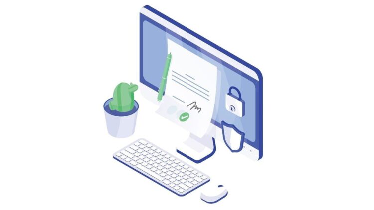 ilustrasi sertifikat elektronik