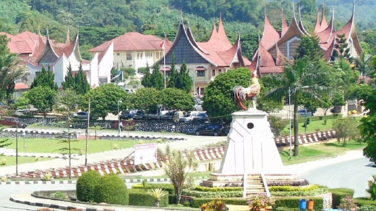 Lomplek pemerintahan Kabupaten Solok.