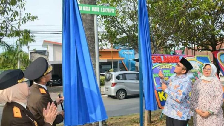 Jalan Raden Saleh di Padang Kini Bernama Jalan Jaksa Agung R. Soeprapto 1 Peresmian jalan Jaksa Agung R. Soeprapto