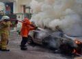 Mobil Pikap Terbakar di Subang, 4 Penumpang Tewas Terpanggang