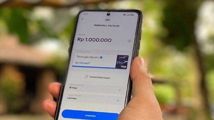 Ilustrasi transfer uang. (net)