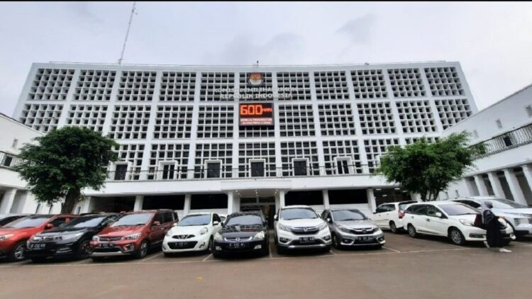 Ilustrasi gedung KPU RI. (net)