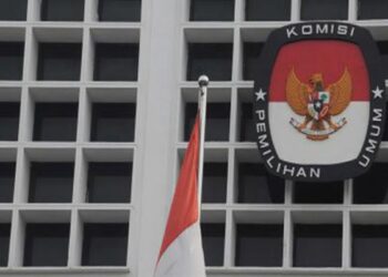 Ilustrasi gedung KPU. (net)