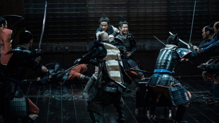 Aksi pertarungan di Hansan: Rising Dragon. (net)