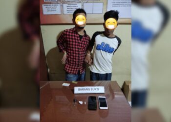 Dua Pemakai Sabu Diciduk Polres Pariaman, Tersangka Sempat Buang Barang Bukti