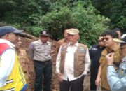 Material Longsor masih Tergantung di Tebing, Gubernur Minta Percepat Penanganan Sitinjau Lauik