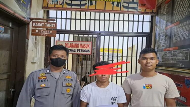 Tersangka pencurian ditangkap Polres Agam. (ANTARA/Polres Agam)