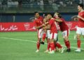Selebrasi pemain timnas Indonesia