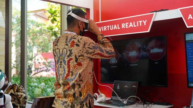 Telkomsel Hadirkan Showcase 5G dalam Kegiatan DEWG dan DEMM 1 Showcase 5G Telkomsel