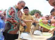 Peletakan Batu Pertama Pasar Rakyat Belimbing, Hendri Septa: Terima Kasih Andre Rosiade