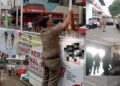 Tak Berizin, Sejumlah Spanduk Iklan di Padang Dicopot Tim Gabungan
