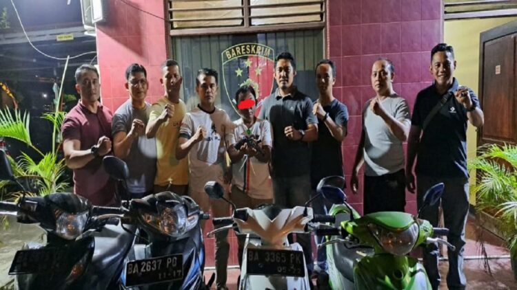 Seorang pria di Solok diringkus karena menggelapkan motor yang ia pinjam dari korban. (IST)