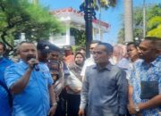 Tolak UU Cipta Kerja, KSPSI Gelar Unjuk Rasa ke DPRD Sumbar