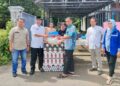 Bantuan dari Dinsos Padang untuk korban kebakaran Belimbing