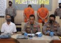 ekspose kasus curanmor di Tanah Datar