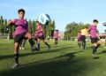 latihan pemain Timnas U-16 Indonesia