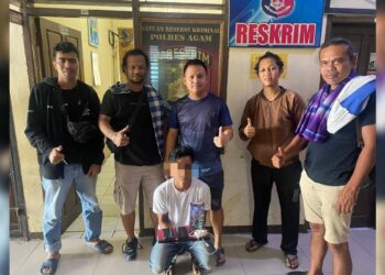 maling rumah di Agam diciduk polisi