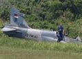 Pecah Ban, Pesawat Tempur TNI AU Tergelincir di Pekanbaru