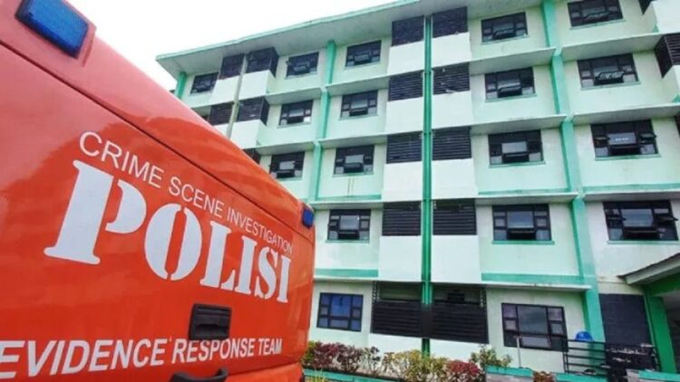 Lokasi kejadian santriwati jatuh di Asrama Putri Ponpes Sumatera Thawalib Parabek. (ANTARA/Alfatah)