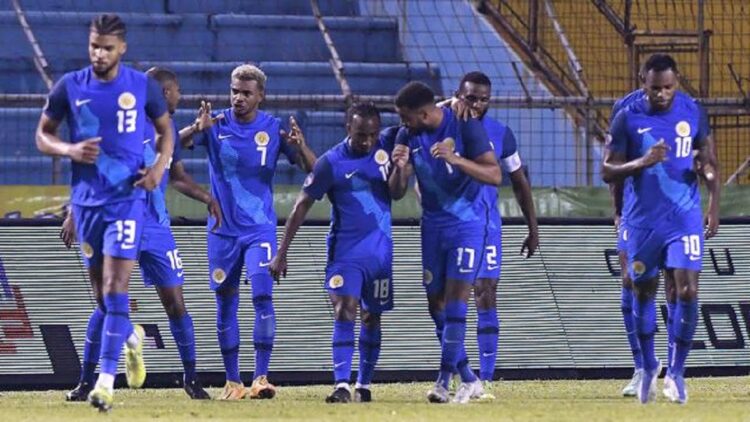 Timnas Curacao. (Orlando SIERRA / AFP)