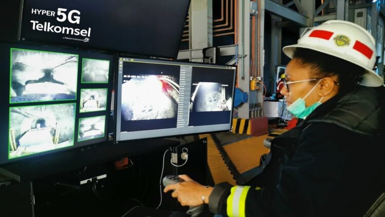 Telkomsel Hadirkan 5G Underground Smart Mining Pertama di Asia Tenggara 1 5G Underground Smart Mining