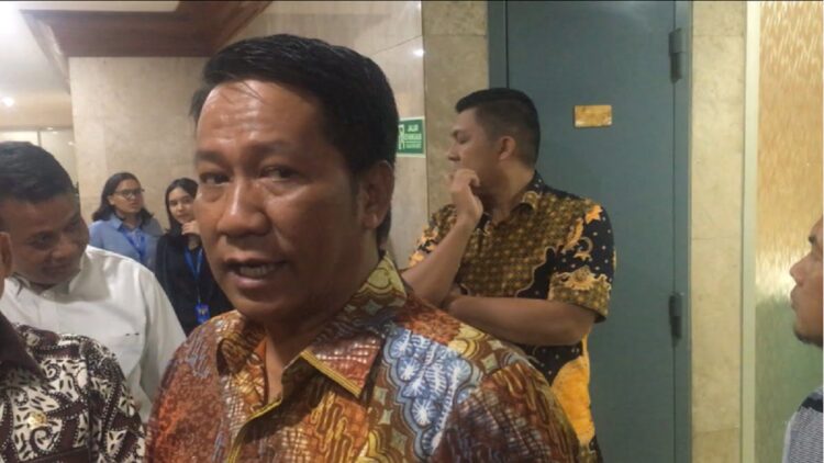 Ketua Badan Legislasi Dewan Perwakilan Rakyat, Supratman Andi Agtas di Jakarta. ANTARA/ Abdu Faisal
