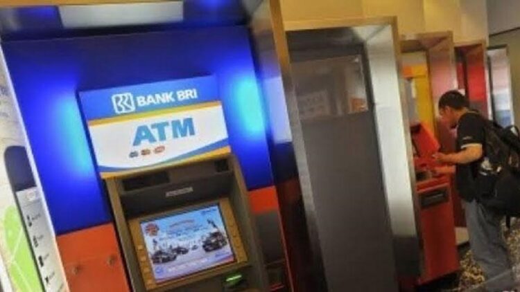 Ilustrasi ATM BRI. (net)