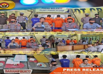 Polres Pessel Ringkus 37 Tersangka Judi dan Ungkap Penimbunan Ribuan Liter BBM