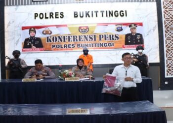 Tangkap Pengedar, Polres Bukittinggi Amankan Paket Sabu dan Ineks
