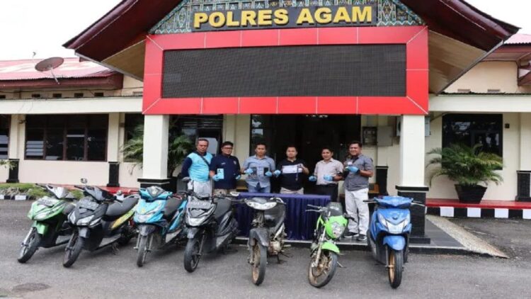 Barang bukti yang diamankan. Dok Humas Polres Agam