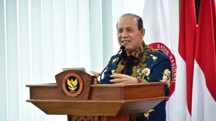 Kepala BNPT Komjen Polisi Boy Rafli Amar. (ANTARA/HO-Humas BNPT).