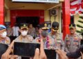 Kapolda Sumbar di Polres Mentawai disambut dengan Tari Sikerei