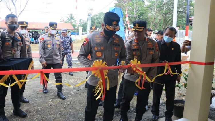 Kapolda Sumbar resmikan asrama Polres Mentawai