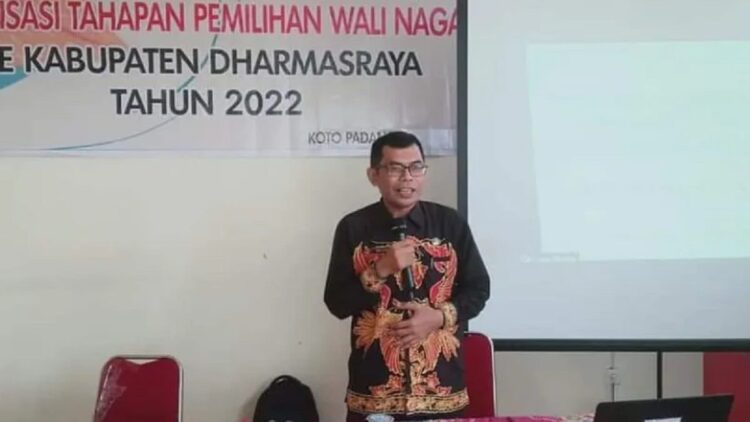Pilwana Serentak Dharmasraya, 139 Calon Sudah Mendaftar 1 Kepala Bidang Pemberdayaan Masyarakat Dinas PMD Dharmasraya, Yuli Andri. (Antara)