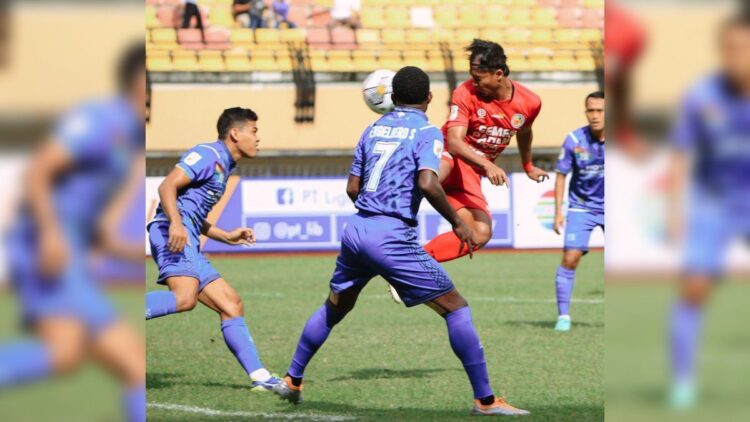 Semen Padang FC Siap Menang di Laga Kedua Liga 2 2022 1 Semen Padang FC saat melawan PSPS Riau