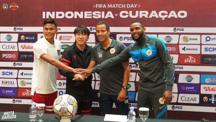 Timnas Indonesia kontra Curacao