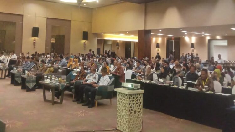 Suasana muscab DPC Hiswana Migas Sumbar di Hotel Mercure Padang. (IST)