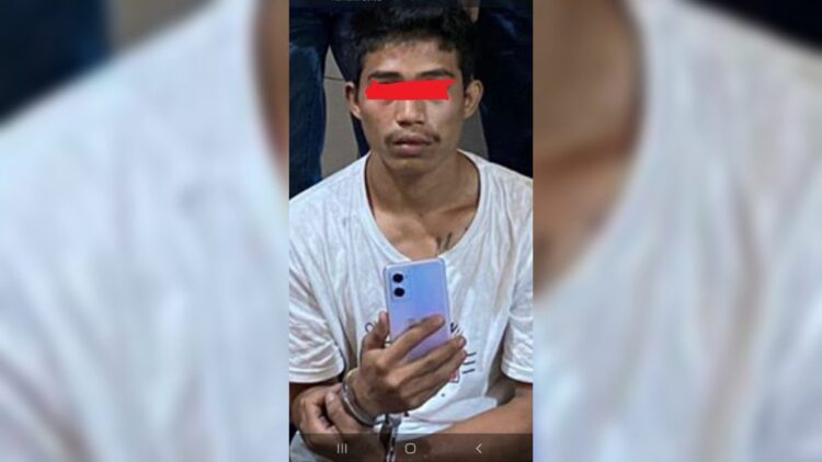 Pelaku pencurian HP diringkus polisi. (IST)