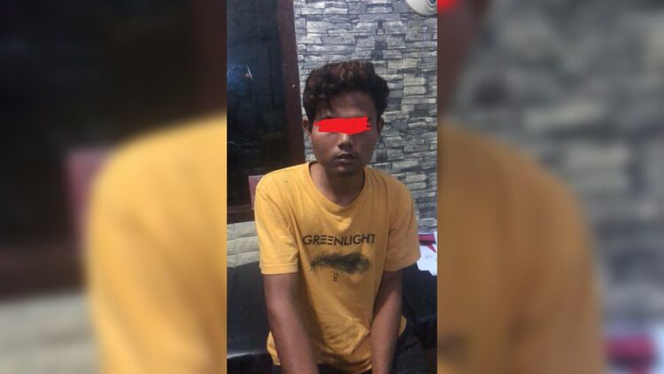 Polisi tangkap pelaku jambret di Padang. (IST)