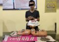 Dua Pengedar Dibekuk, Polres Pessel Sita Dua Paket Besar Ganja Kering
