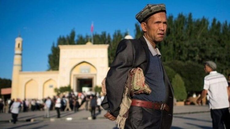 Ilustrasi muslim Uighur di Xinjiang China.  (dok. BBC World)