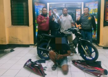 Maling Motor di Banto Trade Center, Pria 17 Tahun Diciduk