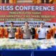 Pengungkapan 203 kilogram sabu oleh Polda Riau